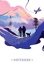 Книга для записей А5 96л тчк. "Между нами горы" интегр.обл.
