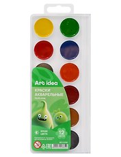 Акварельные краски 12 цветов, Art idea