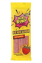 Мармелад жевательный KUKU RUKU Клубника (ремешки) 120г