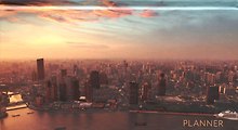 Планинг недат. 64л "Городские будни" карманный, 7БЦ, мат.лам, выб.лак, офсет