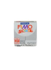 FIMO kids полимерная глина для детей (блестящий серебряный) (8030-812) (42г) (упаковка)