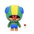 Action-фигурка Brawl Stars, Леон, (11см), (BRW6010A) - 1