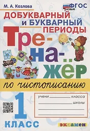 Тренажер по чистописанию. Добукварный и букварный периоды. 1 класс