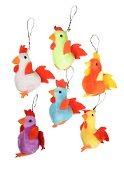 Брелок Петушок на подвесе (8см)