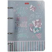 Тетрадь на кольцах в клетку Hatber, Sweet Cat, 80 листов