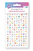 Набор детских наклеек для ногтей. Динозаврики