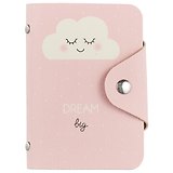 Визитница Облачко Dream big (20 карт) (PU) (11×8) (блистер) (12-11592-ZY-20)