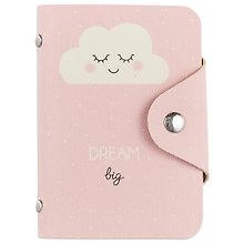 Визитница Облачко Dream big (20 карт) (PU) (11×8) (блистер) (12-11592-ZY-20)