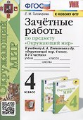 Зачетные работы по предмету "Окружающий мир". 4 класс. К учебнику А.А. Плешакова и др. "Окружающий мир. 4 класс. В 2-х частях" - 0