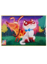 Мягкие пазлы А5 Vladi Toys Кот и собака