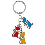 Брелок Коты (металл)