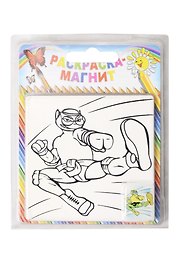 Раскраска-магнит Мультфильмы (D-18) (блистер)
