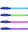Шариковая ручка синяя 1 мм, U-109 Neon Stick&Grip, Erich Krause