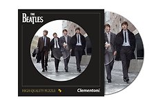 Паззл Clementoni The Beatles пластинки 212 эл. Cant Buy Me Love арт. 21403