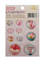 Набор декоративных элементов Shabby day (1221866) (Арт Узор) (3+) (упаковка)
