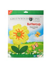 Набор для аппликации из папиросной бумаги Лютик (GL fl02) (Greenwich Line) (3+) (упаковка)