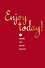 Пятибук Enjoy today! 5 ярких лет моей жизни (красный) - 0