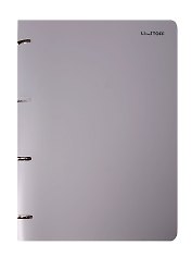 Тетрадь А4 80л кл. "Mist" на кольцах, смен.блок, пласт.обл.