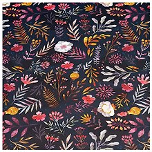 Бумага подарочная, Комплект-Подписные издания, Dark flowers 70см*1м