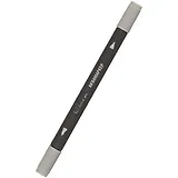 Маркер акварельный "Сонет", двухсторон., кисть и тонкий наконечник, серый, сонет