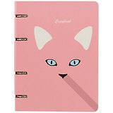 Тетрадь на кольцах в клетку Unnika, "Cute & Funny. Cat", 100 листов