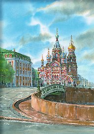 Пазл «Санкт-Петербург Спас-на-Крови» 560 элементов