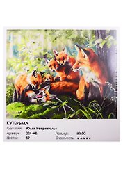 Картина по номерам  Кутерьма, 40*50 см.