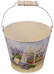 Ведерко декоративное (15х15х22) (металл) (6926065)