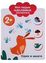 Мои первые наклейки 2+. Один и много