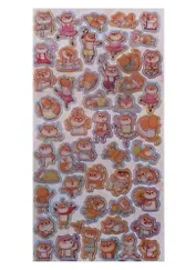 Наклейки бумажные Funny cats 17041