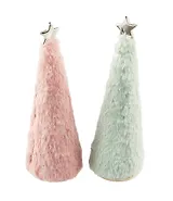 Новогоднее украшение Елочка со звездой (текстиль) (14х5см) (12-06277-NY-15)