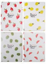 Записная книжка А6 80л лин. "Summer fruit", с ПВХ-обложкой, AnAn