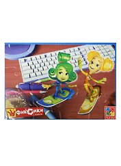 Мягкий пазл «Фиксики» 12 элементов, А5, Vladi Toys