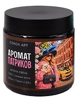  Свеча ароматическая Патрики (Москва) (100мл) (FH062) 