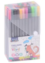 Ручки линеры Mazari, Vivo Line, 60 цветов 0,4 мм