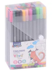 Ручки линеры Mazari, Vivo Line, 60 цветов 0,4 мм