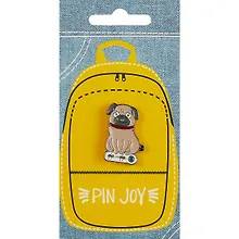 Значок Pin Joy Мопс фр-фр (металл) (12-08599-012)