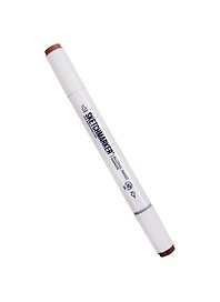 Маркер Sketchmarker двухсторонний на спирт.основе цв.BR42 Умбра