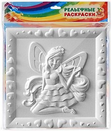 Рельефная раскраска Лилия (24х24)