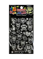 Наклейка декоративная светящаяся 2 Кошки 3 (100х200) (Наклей-ка) (упаковка)