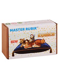 Гипсовые фигурки для творчества МАСТЕР РУБИК, MASTER RUBIK Кошки (4+1 в подарок)
