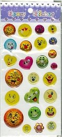Детские наклейки Epoxy Sticker (в ассорт.) (упаковка)