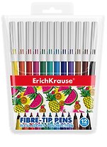 Фломастеры Erich Krause, Washable, 12 цветов