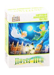 Фигурный пазл «Питер Пэн» 62 элемента, дерево, Нескучные игры