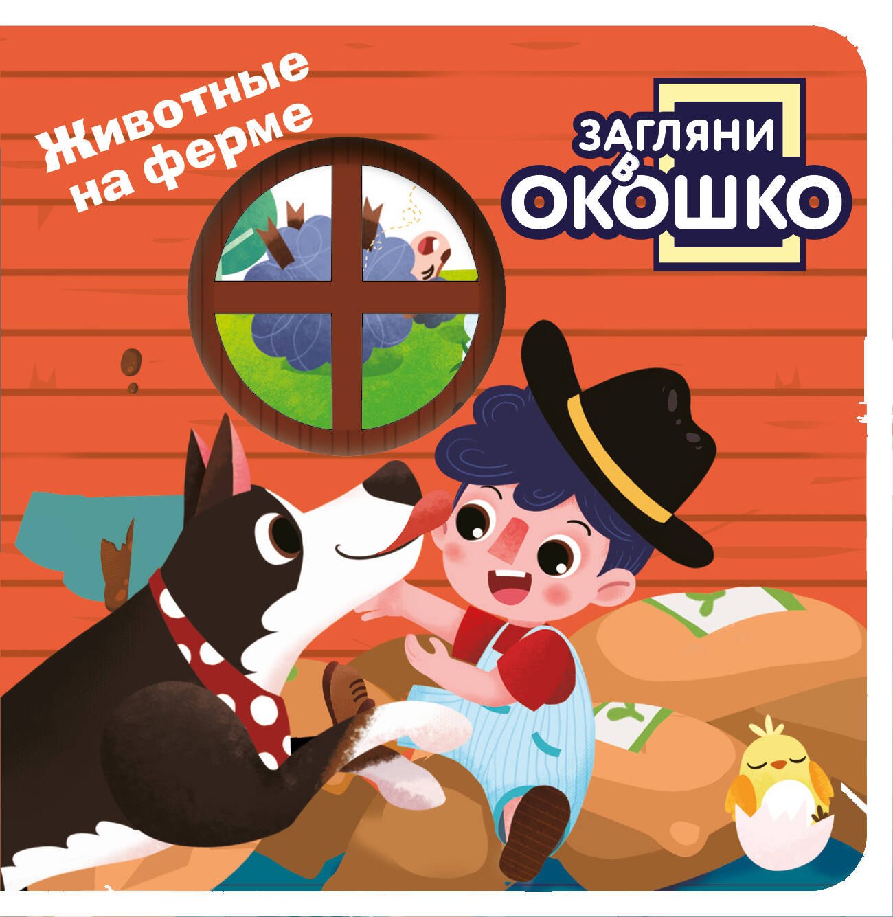 

Загляни в окошко! Животные на ферме