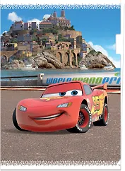 Папка-уголок А4 "Cars" 180мк, Disney