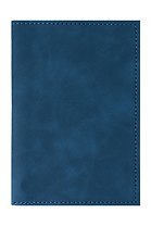 Обложка для паспорта (синяя) (софт тач) (12-BLUEDOT-202510-A1-024)