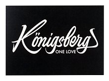 Открытка почтовая Konigsberg - one love