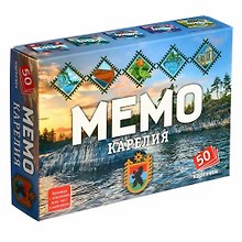 Мемо «Карелия» 50 карточек, Нескучные игры