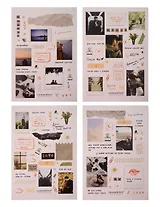 Набор стикеров "Про любовь" (4 листа)